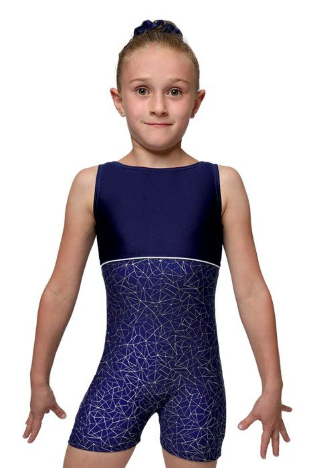 Printed Gymnastics Unitard