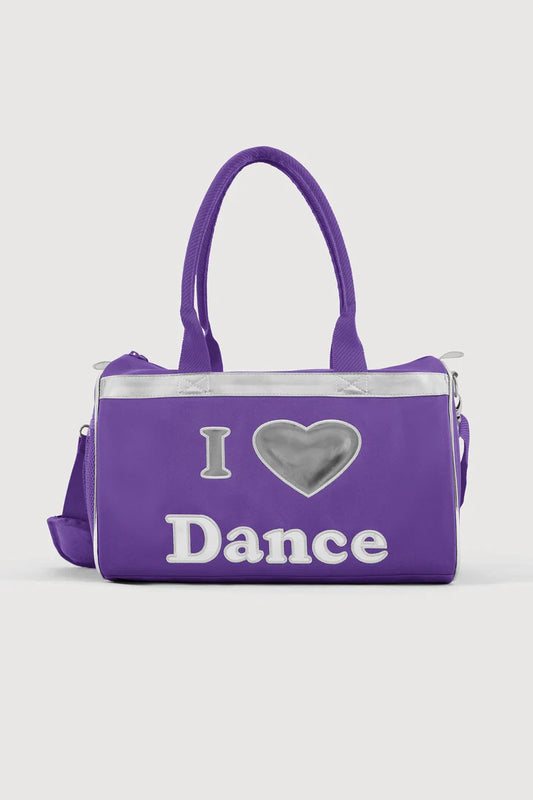 I Love Dance Bag- Purple