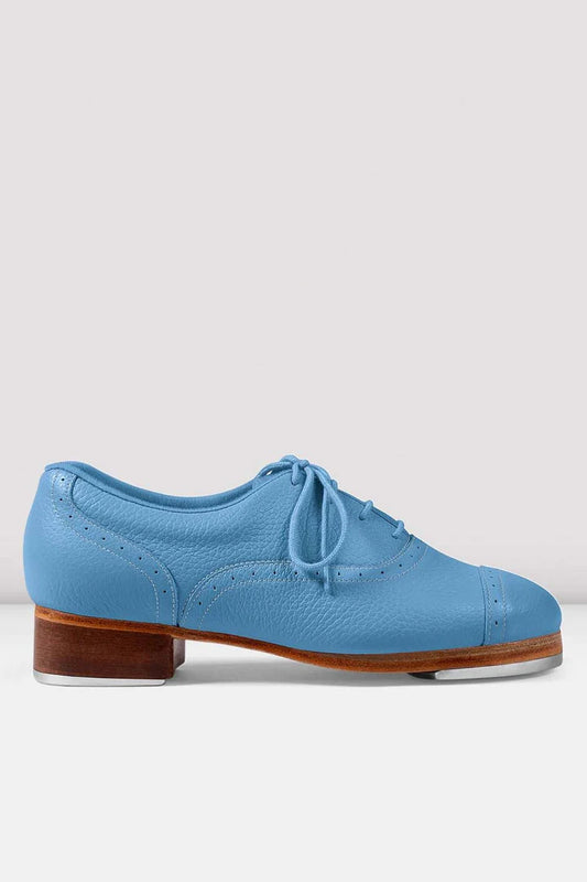 Ladies Jason Samuels Smith Tap Shoes- Limited Edition Blue Pebble Leather