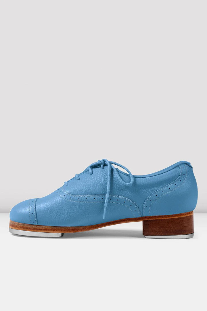 Ladies Jason Samuels Smith Tap Shoes- Limited Edition Blue Pebble Leather