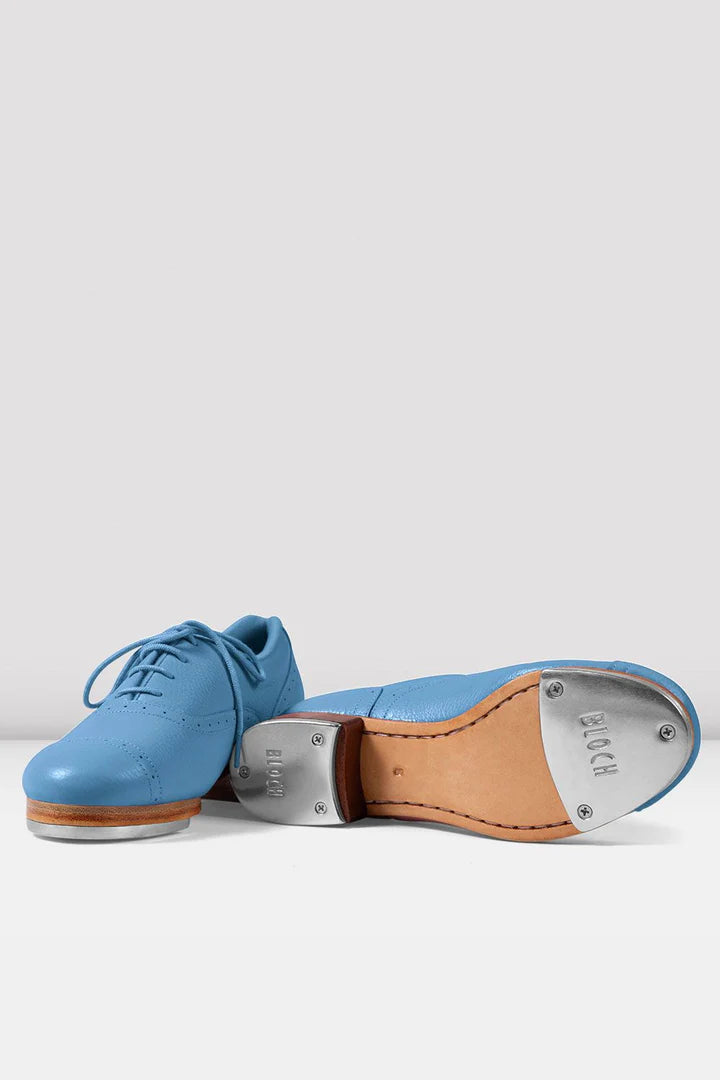 Ladies Jason Samuels Smith Tap Shoes- Limited Edition Blue Pebble Leather