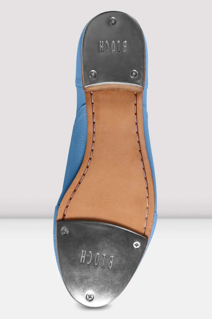 Ladies Jason Samuels Smith Tap Shoes- Limited Edition Blue Pebble Leather