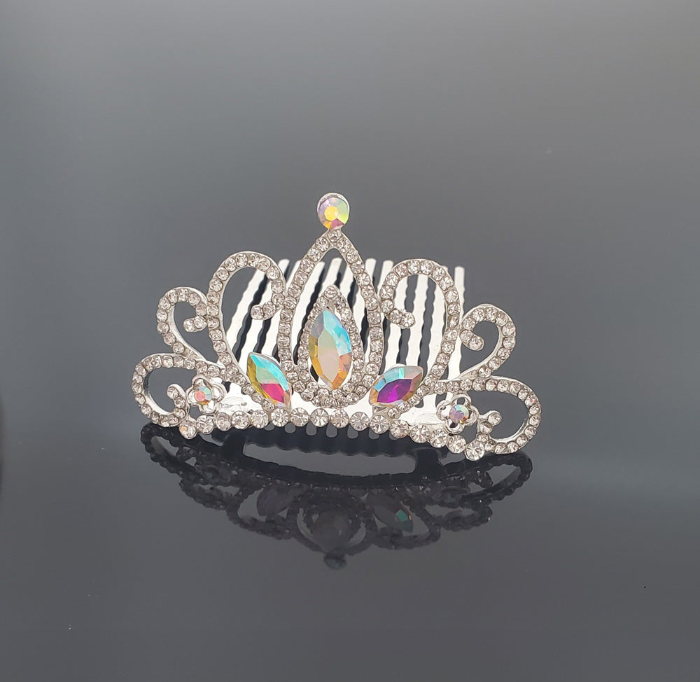 Small AB & Crystal Tiara