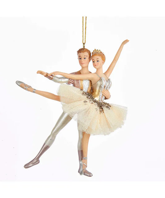 Ivory and Gold Pas De Deux