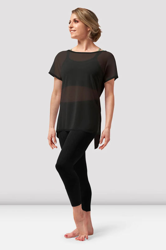 Haylee Mesh Tie Back T-Shirt